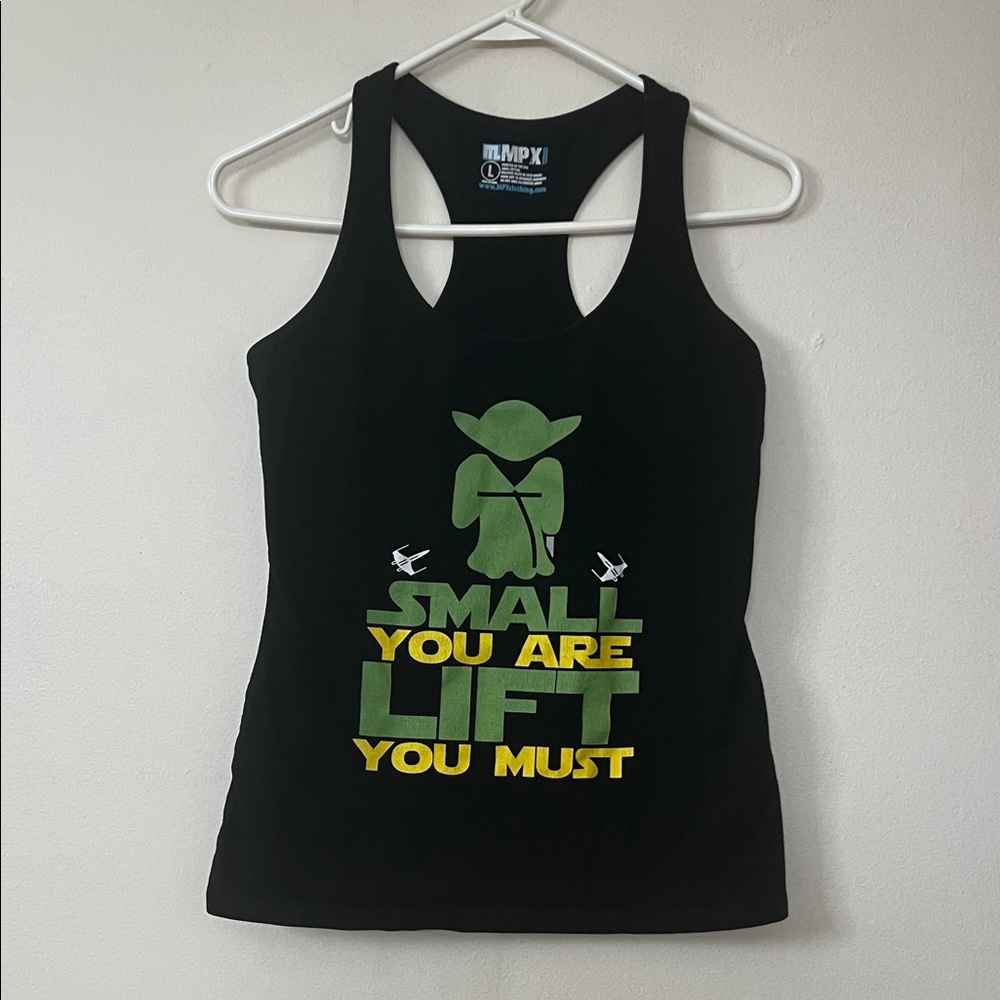 Star Wars Black Activewear Tank Top